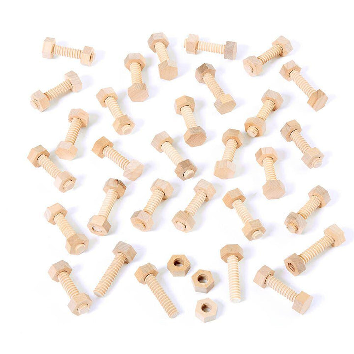 Wooden Nuts & Bolts 